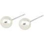 Danbihuabi Silver Plated Jewelry Sets White Faux Pearl, No Color, Size No Size