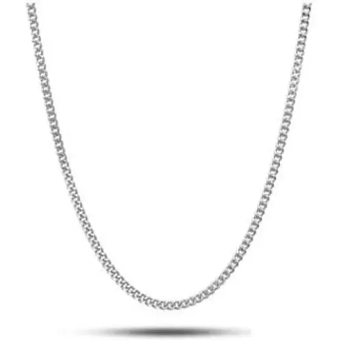 Pori Jewelers Genuine Platinum 950 Solid Diamond Cut Cuban/Curb Chain Necklace -1.0mm Thick Pori Jewelers Genuine Platinum 950 Solid Diamond Cut Cuban/Curb Chain Necklace -1.0mm Thick