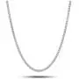 Pori Jewelers Genuine Platinum 950 Solid Diamond Cut Cuban/Curb Chain Necklace -1.0mm Thick Pori Jewelers Genuine Platinum 950 Solid Diamond Cut Cuban/Curb Chain Necklace -1.0mm Thick