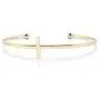 Miabella 925 Sterling Silver Italian Adjustable Sideways Cross Bracelet for Women 7.25-7.5 Inch 18K Gold Plated or Silver Cuff Bangle Bracelet Made in Italy Miabella 925 Sterling Silver Italian Adjustable Sideways Cross Bracelet for Women 7.25-7.5 Inch 18K Gold Plated or Silver Cuff Bangle Bracelet Made in Italy