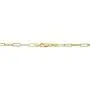 KoolJewelry 14k Yellow Gold 3.2 mm Polished Capsule Paperclip Chain Necklace (18, 20, 24, 30 or 36 inch) KoolJewelry 14k Yellow Gold 3.2 mm Polished Capsule Paperclip Chain Necklace (18, 20, 24, 30 or 36 inch)