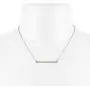 Pave Bar Pendant Necklace & Stud Earrings Set Pave Bar Pendant Necklace & Stud Earrings Set