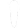 Amazon Essentials Sterling Silver AAA Cubic Zirconia Station Necklace