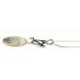 Genderfluid Necklace, 20'' Chain, Pure 304 Stainless Steel, Gender Spectrum Symbol