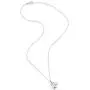 Miabella 925 Sterling Silver Italian Bumble Bee Charm Pendant Necklace for Women Teen Girls, Choice of White or 18K Yellow Gold Over Silver, 18 Inch Chain Made in Italy