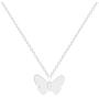 Honey Bumble Bee Necklace Lucky Star Necklace Tiny Moon Necklace Crystal Butterfly Necklace Faith Cross Necklace for Women Teen Girls