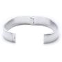 MARSHAL METAL Fashion Bangle High Polished Silver Plated Bangle Bracelet