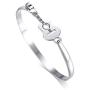 MEALGUET Stainless Steel Guitar Bangle Bracelets Jewelry Gift for Music Lover for Men Women