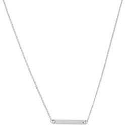 HONEYCAT Horizontal Bar Necklace in Gold, Rose Gold, or Silver | Minimalist, Delicate Jewelry