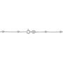 Kooljewelry Sterling Silver Bead Ball Station Necklace (16, 18, 20, 22, 24, 30 or 36 inch)