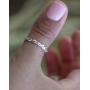 Finger or Thumb Ring | Twine Medley .925 Sterling Silver & Gold Filled Ring | Unisex Ring for Men or Women | Made in USA | Sizes 3-13