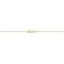 KoolJewelry Solid 14k Yellow Gold Venetian Box Chain Necklace for Women (0.6 mm, 0.7 mm, 0.8 mm or 1 mm) - Thin and Lightweight