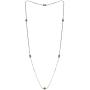 John Medeiros Gold and Silver Tone Long Strand 38'' Necklace with Handcrafted Charms Made in America