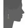 Multicolor Amber Sterling Silver Dangle Drops Earrings