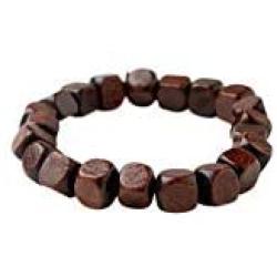 Jasmoc Multi-Pack Brown Leather/Wood Bracelets