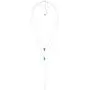 Silpada Double-Y Reversible Lariat Necklace with Compressed Turquoise in Sterling Silver Silpada Double-Y Reversible Lariat Necklace with Compressed Turquoise in Sterling Silver