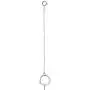 Honolulu Jewelry Company Sterling Silver Open Circle with Cable Chain Bracelet Honolulu Jewelry Company Sterling Silver Open Circle with Cable Chain Bracelet