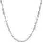 Pori Jewelers 925 Sterling Silver Cuban/Curb Pave Chain Necklace - Made in Italy - 3mm - 12mm Pori Jewelers 925 Sterling Silver Cuban/Curb Pave Chain Necklace - Made in Italy - 3mm - 12mm