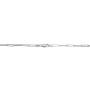 KoolJewelry Sterling Silver 2.9 mm Paperclip Chain Necklace for Men and Women