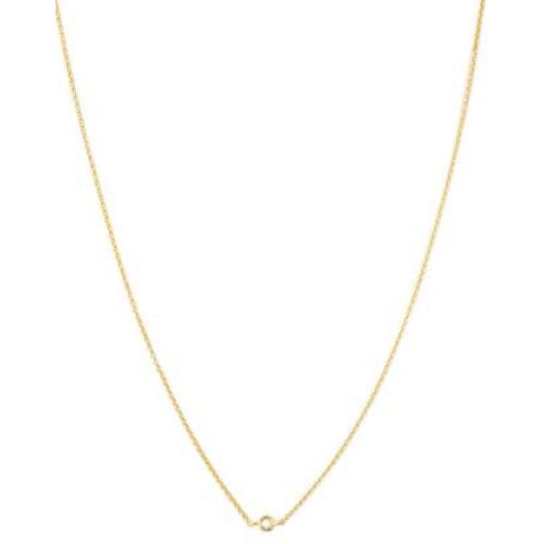 HONEYCAT Solo Tiny Crystal Bezel Necklace in Gold, Rose Gold, or Silver | Minimalist, Delicate Jewelry