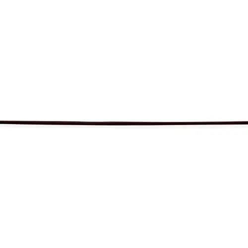 Solid 925 Sterling Silver 1.5mm Brown Leather Cord Necklace Chain - with Secure Lobster Lock Clasp Solid 925 Sterling Silver 1.5mm Brown Leather Cord Necklace Chain - with Secure Lobster Lock Clasp