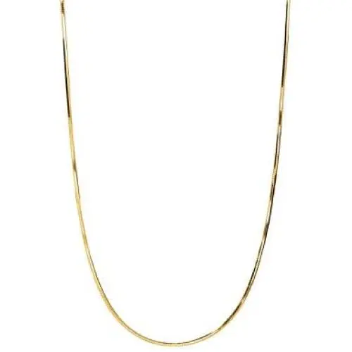 PORI JEWELERS 14K Solid Yellow Gold 0.8MM Diamond Cut Magic Snake Chain Necklace - Multiple Lengths Available PORI JEWELERS 14K Solid Yellow Gold 0.8MM Diamond Cut Magic Snake Chain Necklace - Multiple Lengths Available