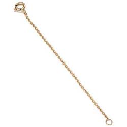 14K Yellow Gold 2'' 3'' 4'' Necklace Chain Extender, Dainty Durable Strong Removable Chain Extender for Gold Necklace Bracelet Jewelry