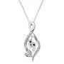 YMHOP Mommy of an Angel Necklace Sterling Silver Miscarriage Memorial Jewelry Sympathy Gift Stillborn Pendant Necklace for Women Mother