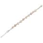 Entwined Cultured Pearl and Sterling Silver Beads 17.7'' Chain Necklace or 7.3'' Bracelet with Bonus Sterling Pearl Studs