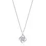 1/4 CT.TW. Genuine Diamond Love Knot Gift Boxed Set in Sterling Silver with 18'' Box Chain 1/4 CT.TW. Genuine Diamond Love Knot Gift Boxed Set in Sterling Silver with 18'' Box Chain