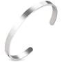 A N KINGPiiN Inspirational Bracelets for Women Inspirational Gift for Women Girls Men Motivational Birthday Cuff Bangle Friendship Personalized Mantra Jewelry Come Gift Box