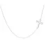 VENSERI Sideways Cross Pendant 925 Sterling Silver Simple Necklaces Choker Necklace for Women Girls Birthday Gift VENSERI Sideways Cross Pendant 925 Sterling Silver Simple Necklaces Choker Necklace for Women Girls Birthday Gift