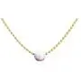 14k Gold Dipped Choker Necklace | Opal Necklace Celebrity Style Dainty Necklace to Wear Everyday Small Necklace | Simple & Minimalist Choker Gold Choker Necklaces for Women | Delicate Chokers