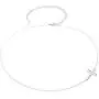 VENSERI Sideways Cross Pendant 925 Sterling Silver Simple Necklaces Choker Necklace for Women Girls Birthday Gift VENSERI Sideways Cross Pendant 925 Sterling Silver Simple Necklaces Choker Necklace for Women Girls Birthday Gift