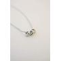 HONEYCAT 3-Ring Charm Necklace in Gold, Rose Gold, or Silver | Minimalist, Delicate Jewelry