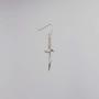 USA 925 Sterling Silver Gothic Dagger Sword Pirate Medieval Renaissance Dangle Earrings