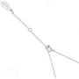 Boma Jewelry Sterling Silver Marcasite Chevron V Necklace, 18 Inches