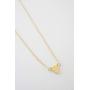 HONEYCAT Mini Triangle Pendant Necklace in Gold, Rose Gold, or Silver | Minimalist, Delicate Jewelry