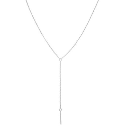HONEYCAT Lariat Bar Necklace in Gold, Rose Gold, or Silver | Delicate Jewelry