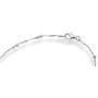 Miabella 925 Sterling Silver Italian Singapore Bead Chain Station Necklace for Women Teen, 16, 18, 20, 22, 24, 26, 30 Inch Made in Italy