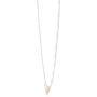 Silpada Pagosa Circle Linking Station Necklace in Sterling Silver & 18K Gold Plate, 16'' + 2''