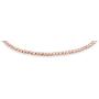 Miabella 925 Sterling Silver Diamond-Cut Adjustable Bolo 2.5mm Bead Bracelet for Women, Handmade Italian Beaded Ball Chain Bracelet, Choice White, Yellow or Rose
