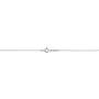 Kooljewelry Platinum 950 Light Rope Chain Necklace (0.9 mm)