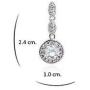 Crystalline Azuria Jewelry Sets for Women - Premium Wedding Jewelry Sets - Bridal Jewelry Set with Necklace and Earring for Bride - Cubic Zirconia Bridesmaid Jewelry - Fashion Prom Costume Jewelry