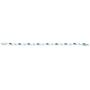 Gem Stone King 925 Sterling Silver Swiss Blue Topaz and Diamond Greek Vine Tennis Bracelet, 4.63 Cttw, 7 Inch