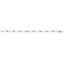 Gem Stone King 925 Sterling Silver Swiss Blue Topaz and Diamond Greek Vine Tennis Bracelet, 4.63 Cttw, 7 Inch
