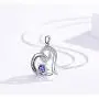PRAYMOS 925 Sterling Silver Necklace Pendant Jewelry Women Birthday Stocking Stuffers for Her