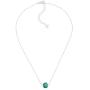Silpada the World is Yours 6 ct Compressed Stabilized Turquoise Pendant Necklace in Sterling Silver