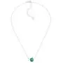 Silpada the World is Yours 6 ct Compressed Stabilized Turquoise Pendant Necklace in Sterling Silver