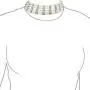 Large Bridal Art Deco Style Crystal Bar Accent White Simulated Pearl Wide Statement Choker Earring Necklace Bridal Jewelry Set for Women for Prom Pageant Wedding Adjustable Large Bridal Art Deco Style Crystal Bar Accent White Simulated Pearl Wide Statement Choker Earring Necklace Bridal Jewelry Set for Women for Prom Pageant Wedding Adjustable